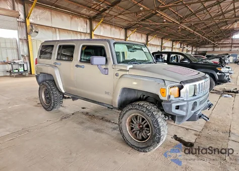 2007 Hummer H3 z USA, uszkodzony, nr VIN 5GTDN13E978230124